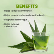 Baidyanath Amla & Aloe Vera Juice Combo 1L Each | Natural Vitamin C, Antioxidant & Enzyme Rich | Helps in Gut Health & Skin Nourishment | Vegan, GMP Certified & Preservative Free (Pack of 2)