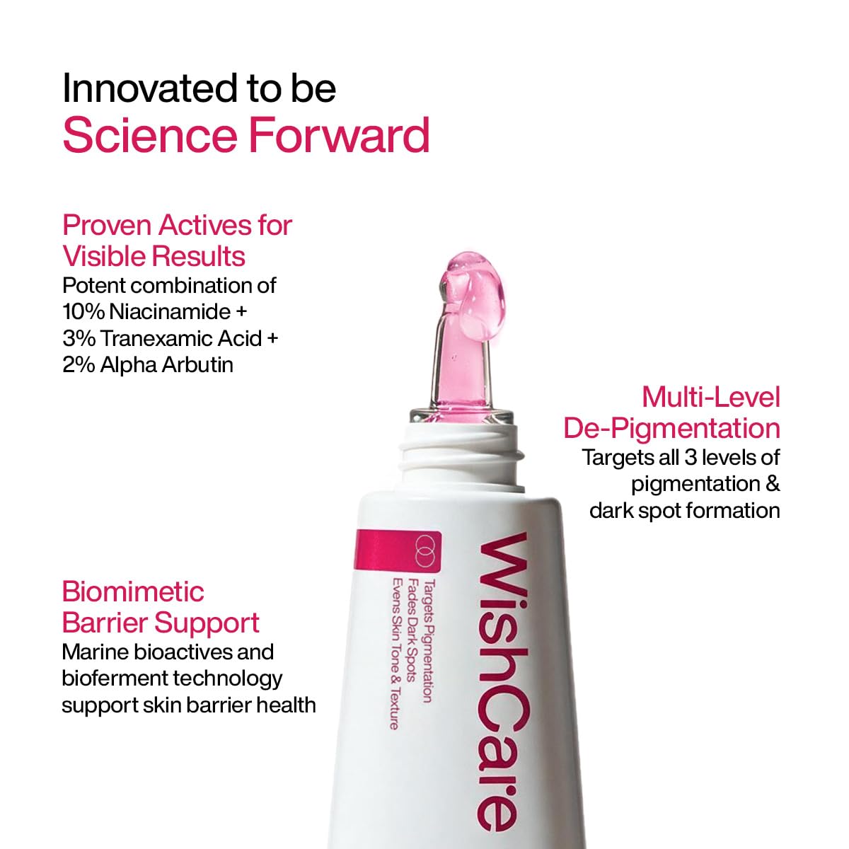 WishCare Advanced Dark Spot Correcting Serum - TXA Shot | 10% Niacinamide Face Serum For Pigmentation and Dark Spot | With 2% Alpha Arbutin & TXA for Glowing Skin | 10ml