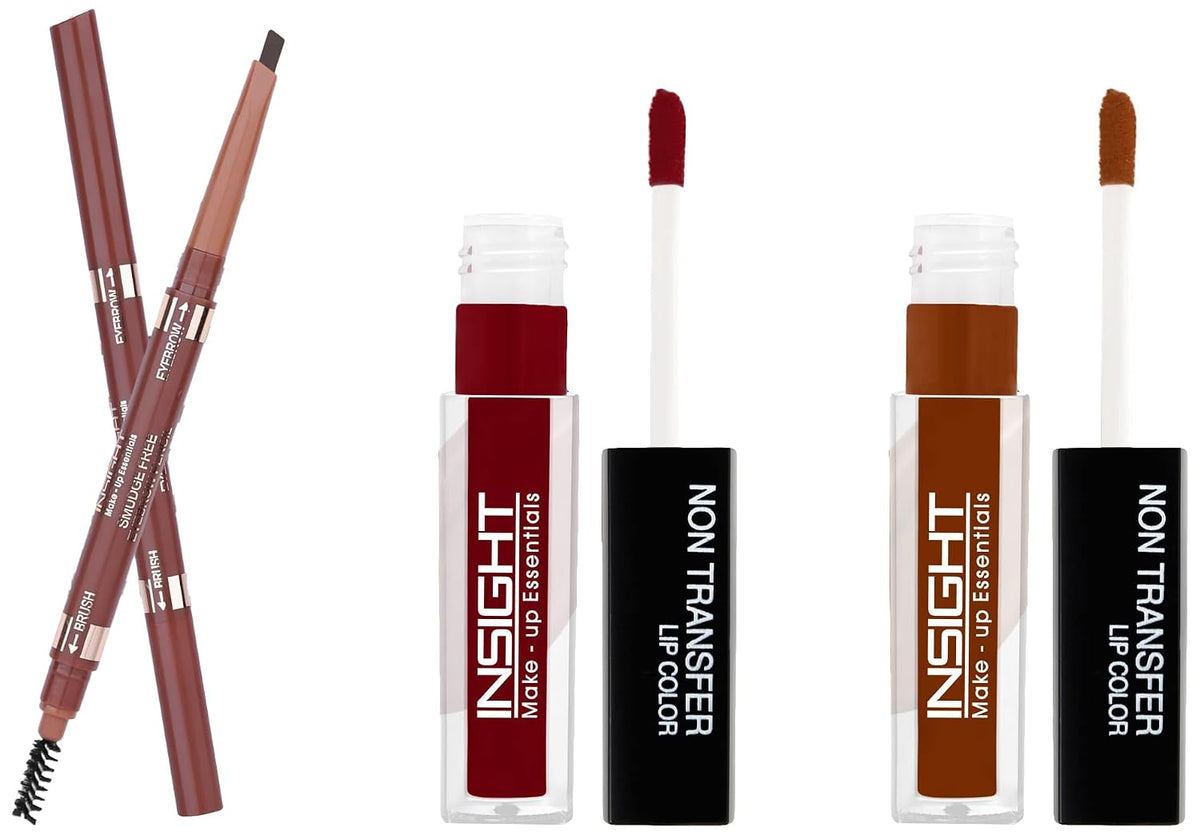 INSIGHT COSMETICS SMUDGE FREE EYEBROW PENCIL (Brown)