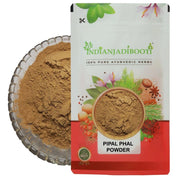 IndianJadiBooti Pipal Phal Powder (Dried Peepal Fruit/Ficus Religiosa) – Pure Sacred Fig for Respiratory Support & Natural Cooling – Helps Maintain Vitality & Digestive Wellness – (100 Grams)