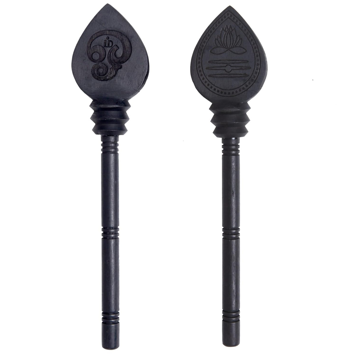Aalayam Selveer Karungali Vel Original 9 Inches Height Natural Black 1 Piece