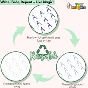 Toy Imagine Sank Magic Practice Copy Book Set for Kids, 4 Pack
