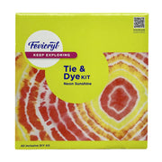 Fevicryl Tie & Dye Neon Kit | Complete DIY Fabric Colour Kit with 2 x 15 ml Neon Fevicryl Acrylic Colors, 21 x 21 Inches Fabric, Squeezer & More | Ideal for Gifting, Beginners & Art Enthusiasts