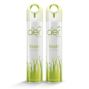 Godrej aer Spray | Room Freshener for Home & Office - Fresh Lush Green | Pack of 2 (220 ml each)| Long-Lasting Fragrance