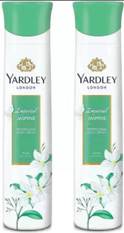 Yardley London Imperial Jasmine Deodorant 150ml, 300ml Pack of 2