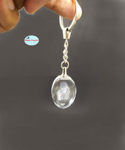 SHINDE EXPORTS Shirdi Saibaba Crystal Key Chain for car Bike and Home