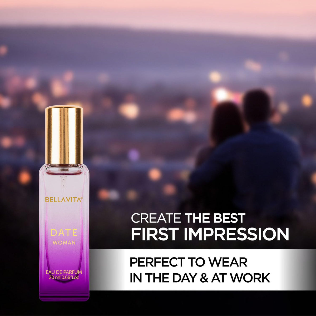 Bella Vita Luxury Skai Aquatic & Date Women Perfume Combo with Bergamot, Pink Pepper|Fruity Long Lasting EDC, EDP Fragrance Liquid Scent Pack of 2, 20 Ml each