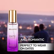 BELLAVITA Date & Senorita Woman Perfume Combo with Jasmine, Vanilla, Lotus & Musk | EDP Fragrance Scent, Pack of 2, 20 ml Each