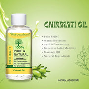 IndianJadiBooti Traditional Chirmati Hair Vitality Oil | External Botanical Infusion for Hair Luster, Scalp Wellness & Traditional Grooming - 50ml