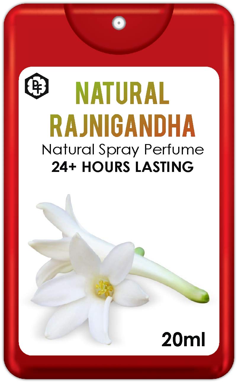 Parag Fragrances Rajnigandha Natural Pocket Attar Perfume 18ml (Made From Attars For Long Staying on Clothes) Easy To Use and Carry in Pocket and Purse
