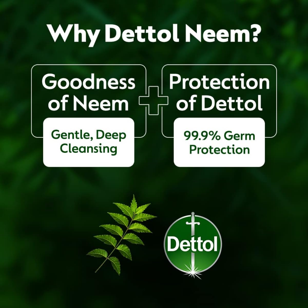 Dettol Neem Bathing Soap Bar With Pure Neem Oil, 75G , Combo Offer On Bath Soap