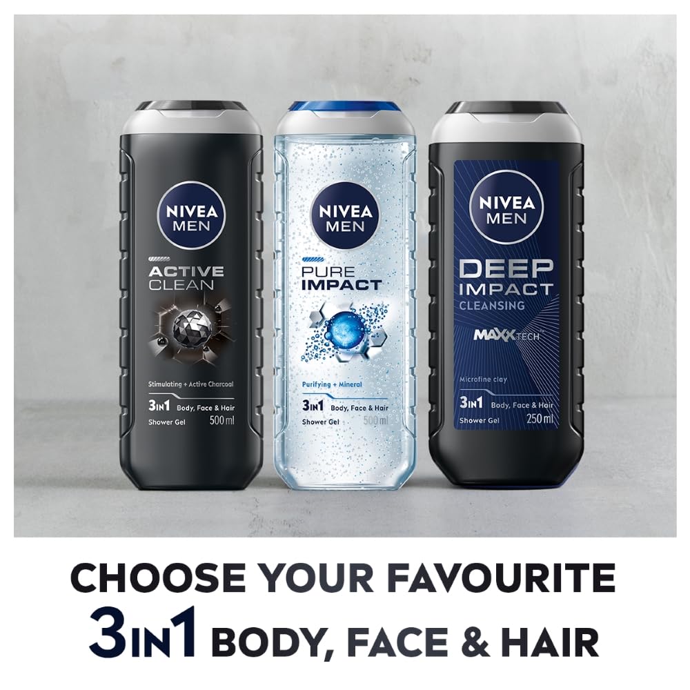 NIVEA MEN Active Clean Shower Gel