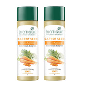 Biotique Carrot Seed After Bath Oil, 120 ml (Pack of 2)