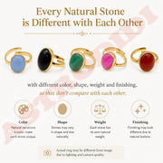 ASTRODIDI Green Hakik Stone Ring in Panchdhatu with Lab Report for Men and Women | Lab Certified Green Agate Hara Akik Aqeeq Haqiq Gemstone (Weigh: 7-8 Carat and Ring Size: Adjustable)