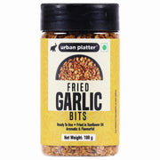 Urban Platter Fried Garlic Bits, 100g (Ready to Use, Fried in Sunflower Oil, Use in curries, sauted Veggies, soups and Dipping sauces)