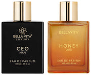 Bella Vita CEO Man + Honey Oud Parfum Combo - 100Ml