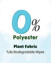 Mother Sparsh Cotton Scented 98% Water Plant Fabric, Biodegradable Wipe (Blue, 15 Wipes)