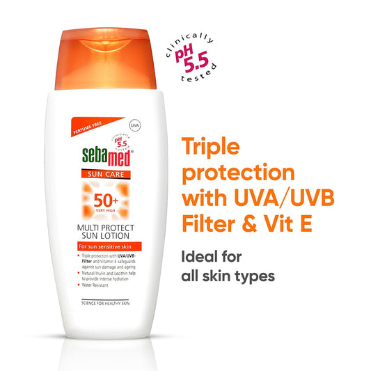 Sebamed Multi Protect Sun Lotion | SPF 50+