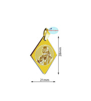 SHINDE EXPORTS Shirdi Saibaba stainless steel pendant locket