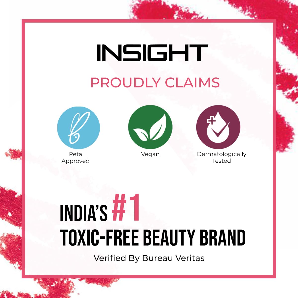 INSIGHT Glide On Lip Liner - High Key| Intensely Pigmented | Ultra Smooth Texture | Long lasting Formula | Weightless Formula - 0.3 g