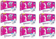 SOFY Bodyfit Extra Large AntiBActiria Sanitary Pad (Pack of 9, 6 Pads Each)