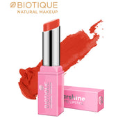 Biotique Natural Makeup Starshine Matte Lipstick, Stupid Cupidi, 3.5g