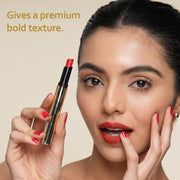 INSIGHT Professional Everlasting Longwear Lipstick | Velvety Smooth Finish | Highly Pigmented | Transferproof,Waterproof,Smudgeproof | Infused with Vit E & Marula Oil - (Clans) 2.5gm