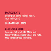 Slurrp Farm Porridge, Millet And Oats Powder | Instant Healthy Wholesome Food, No Added Sugar No Salt, 250 G