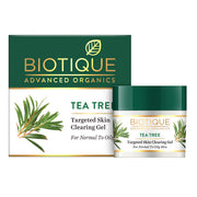 Biotique Tea Tree Targeted Skin Clearing Gel for Normal to Oily Skin, 15g