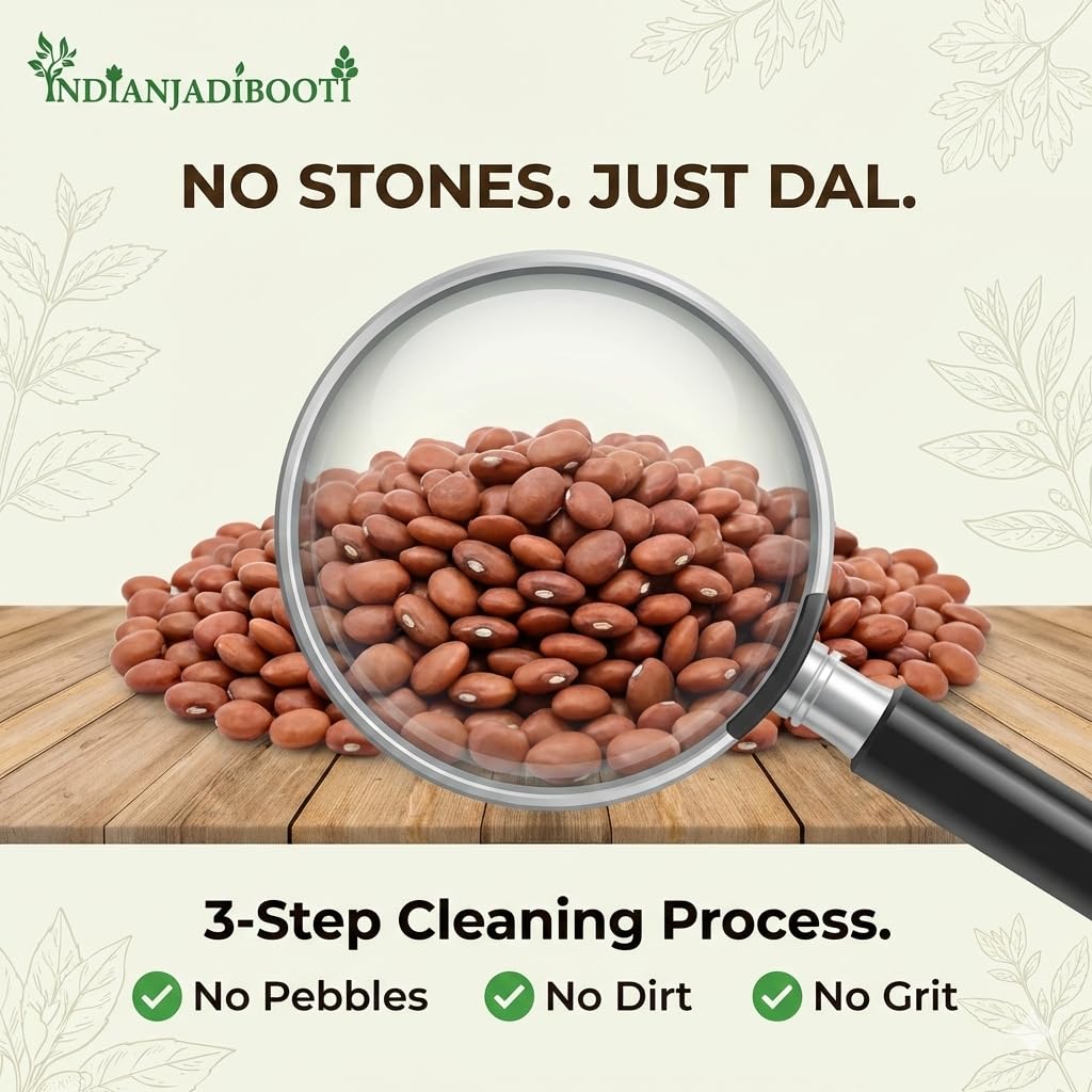 IndianJadiBooti Kulthi Dal (Horse Gram) | 100g Pack of 2 | Premium Unpolished & Stone-Free | Ayurvedic Superfood for Wellness | Gahat/Kollu/Hurali/Vulavalu