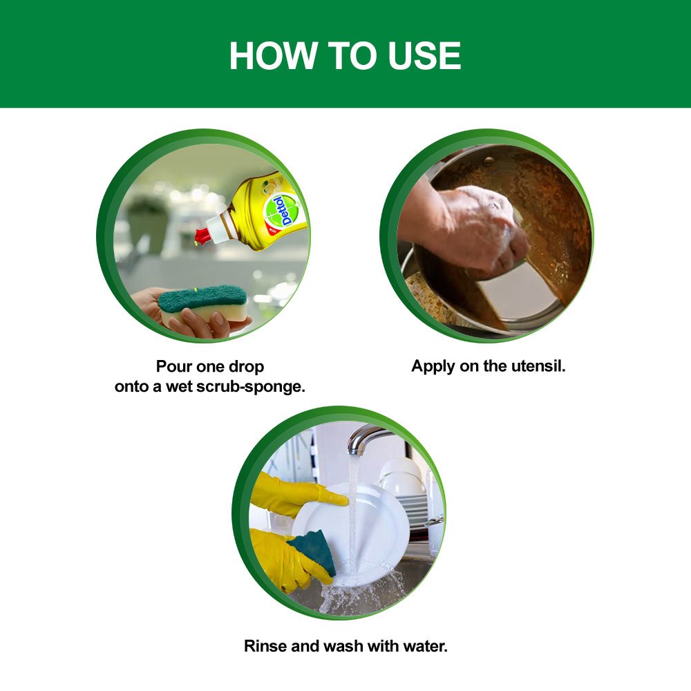 Dettol Healthy Kitchen Dish and Slab Gel, Lemon Fresh- 200 ml