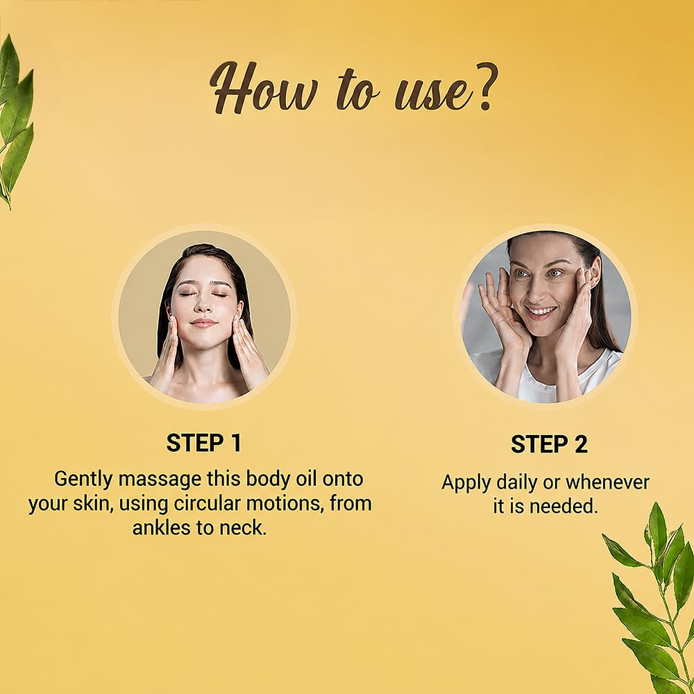 Biotique Carrot Seed Anti- Ageing After- Bath Body Oil | Prevents Fine Lines and Wrinkles |Smooth and Radiant Skin| 100% Botanical Extracts | Suitable for All Skin Types | 120ml