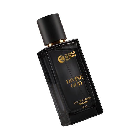 Beardo Divine Oud Eau De Parfum for Man, 50ml | Long Lasting Fragrance | Perfume For Man | Woody, Spicy & Oud | Gift For Men | Husband | Boyfriend