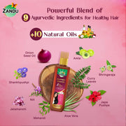 Zandu Ayurvedic Onion Oil (200ml): Power of Onions for Strong & Smooth hair | 9 Herbs & 10 Natural Oils | Helps reduce Hair Thinning & Hair Breakage | Improves Hair Quality | Controls Dandruff