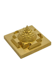 RUDRADIVINE Panchdhatu Shri Yantra for Pooja | Energized Wealth & Prosperity Symbol | Vastu Decor for Home Entrance & Office