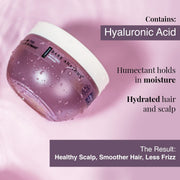 Bare Anatomy Anti Frizz Shampoo & Hair Mask Combo | Hyaluronic Acid & Fatty Acids | Frizz Control Up to 24 Hours | Smooth & Shiny Hair | 250ml + 250g