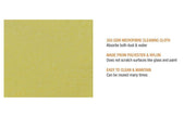 Gala Microfiber Dust Cloth (Yellow, Set of 1)