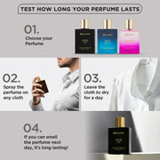 Bella Vita Luxury Eau De Parfum Spray Gift Set 4X20 Ml & Ceo Men Eau De Parfum Amber Perfume Spray 100 Ml