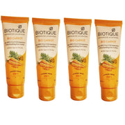 Biotique Carrot 40+ SPF Sunscreen Lotion, 50 ml, 4 Pack
