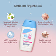 Sebamed Baby Gentle Wash|pH 5.5|Baby Body Wash|Soap Free|Tear Free| 50 ml