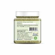 NatureVit Pure Moringa Leaf Powder 100g | Natural Superfood Supplement | Rich in Vitamins, Minerals & Antioxidants | Vegan & Gluten-Free