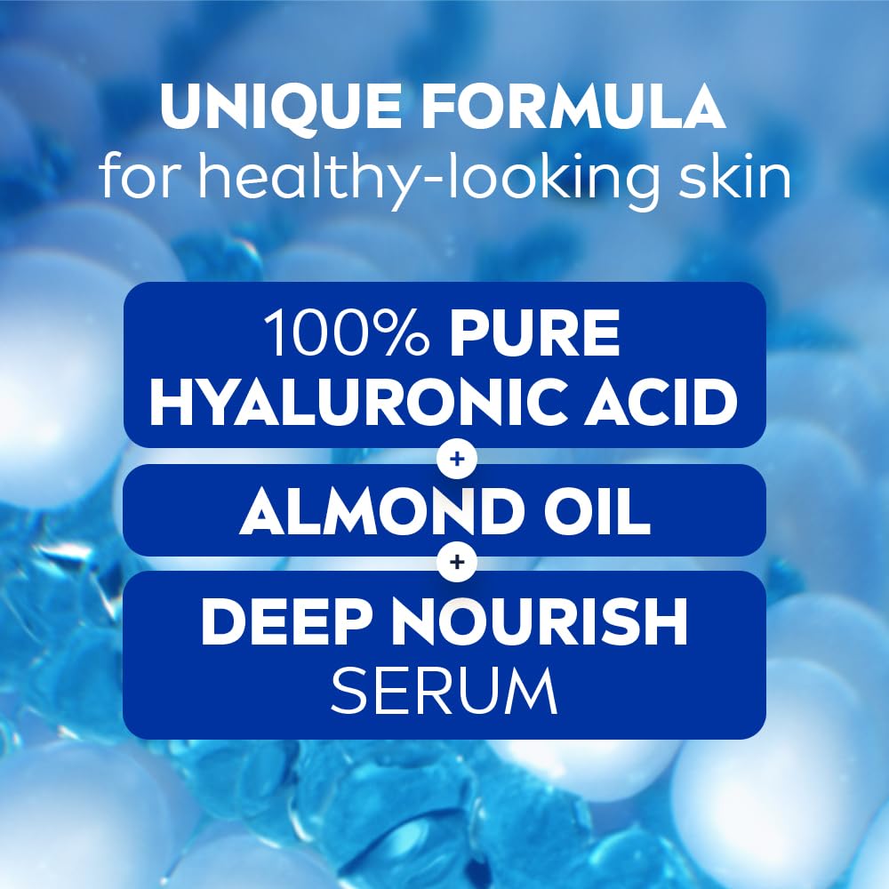 NIVEA Nourishing Body Milk 600ml Body Lotion with Hyaluronic Acid | 72Hr Hydration | Deep Moisture Care for Very Dry Skin | Enriched with Almond Oil | Smooth, Radiant & Healthy Looking Skin Care