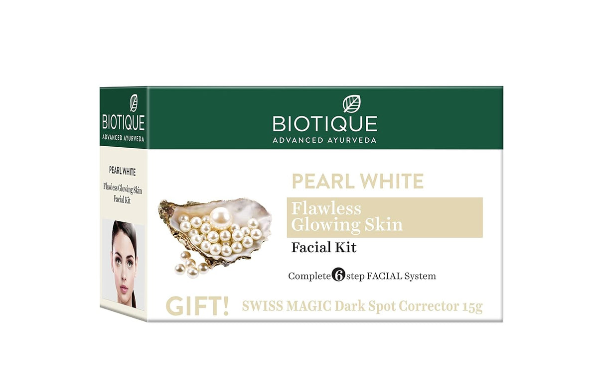 Biotique Bio Pearl White Facial Kit, 65g