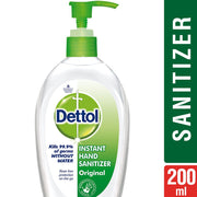 Dettol Original Germ Protection Alcohol based Hand Sanitizer Pump, 200ml