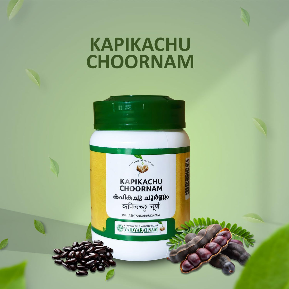 VAIDYARATNAM Kapikachu Choornam, 100 g