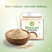 NatureVit Shatavari Powder 250g | 100% Pure Ayurvedic Herb for Women’s Health & Hormonal Balance | Vegan & Preservative-Free