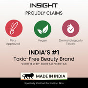 INSIGHT Blend Perfection Foundation - Natural Buff | Natural Radiant Finish | Lightweight & Buildable Coverage | Infused with Cica, Hyaluronic Acid & Vitamin E | Suitable for All Skin Types | 50g