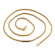 ASTRODIDI Gold Plated Chain | 24 Inch Stylish Light Weighted Golden Brass Neck Chain For Girls Women Men Boys (CHAIN-BALA-17)