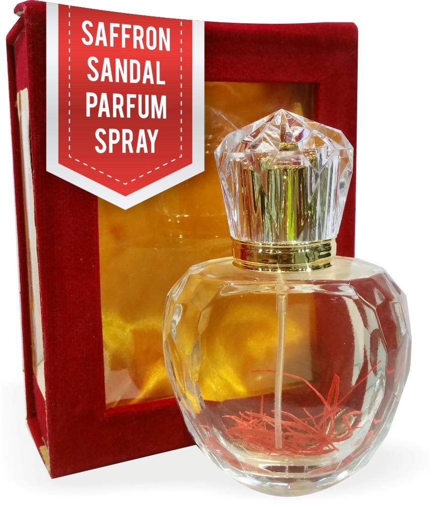 Parag Fragrances Combo Pack of Kesar Chandan Attar Perfume Spray 50ml and Kesar Chandan Attar Roll on 6ml (Long Staying Attar Perfume Spray For Men and Women) (Contain Denat Alcohol)