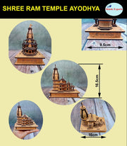 SHINDE EXPORTS shri ram Lalla mandir Temple Model in ayodhya Big Size Best for Gift